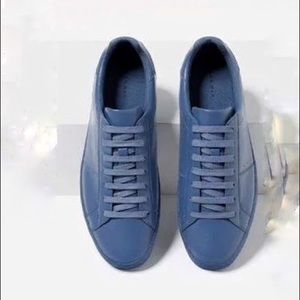 🌷 Zara Men’s cobalt Blue Sneakers